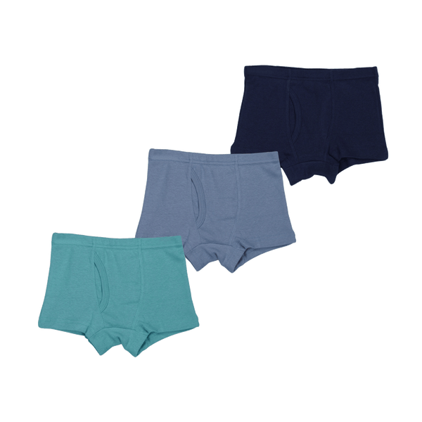 THREE-PACK BOXERS NAVY/BLUE/GREEN