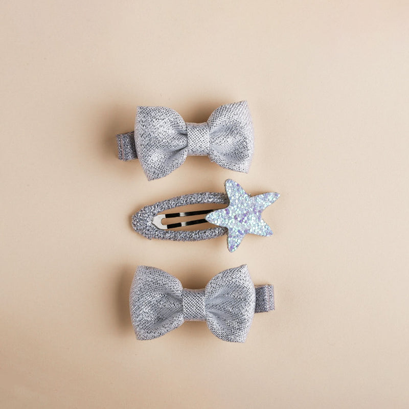 ML-8 (0425) SILVER RIBBON W/ STAR