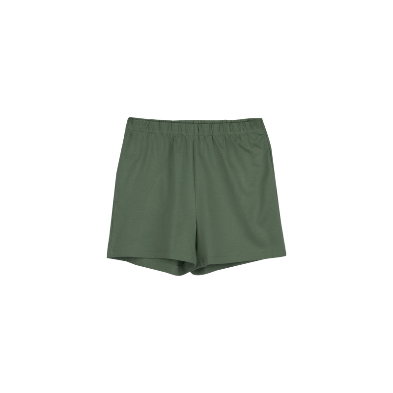 PLAIN TANK TOP AND SHORTS SET Green