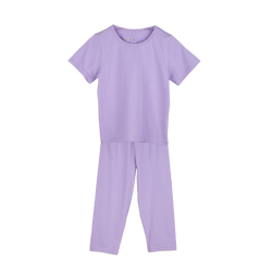 PLAIN PAJAMA SET Purple