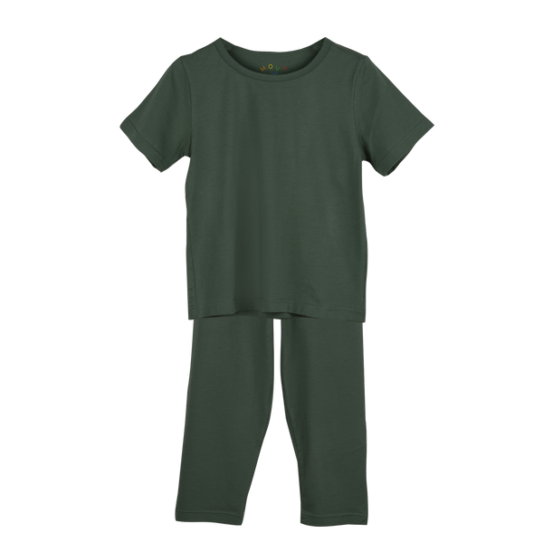 PLAIN PAJAMA SET Green