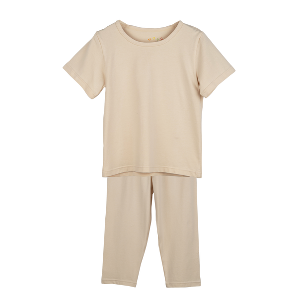 PLAIN PAJAMA SET Khaki