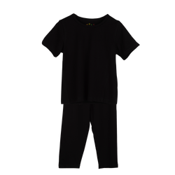 PLAIN PAJAMA SET Black