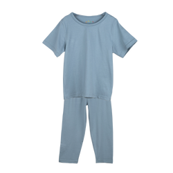 PLAIN PAJAMA SET Blue