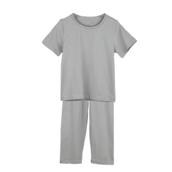 PLAIN PAJAMA SET Gray