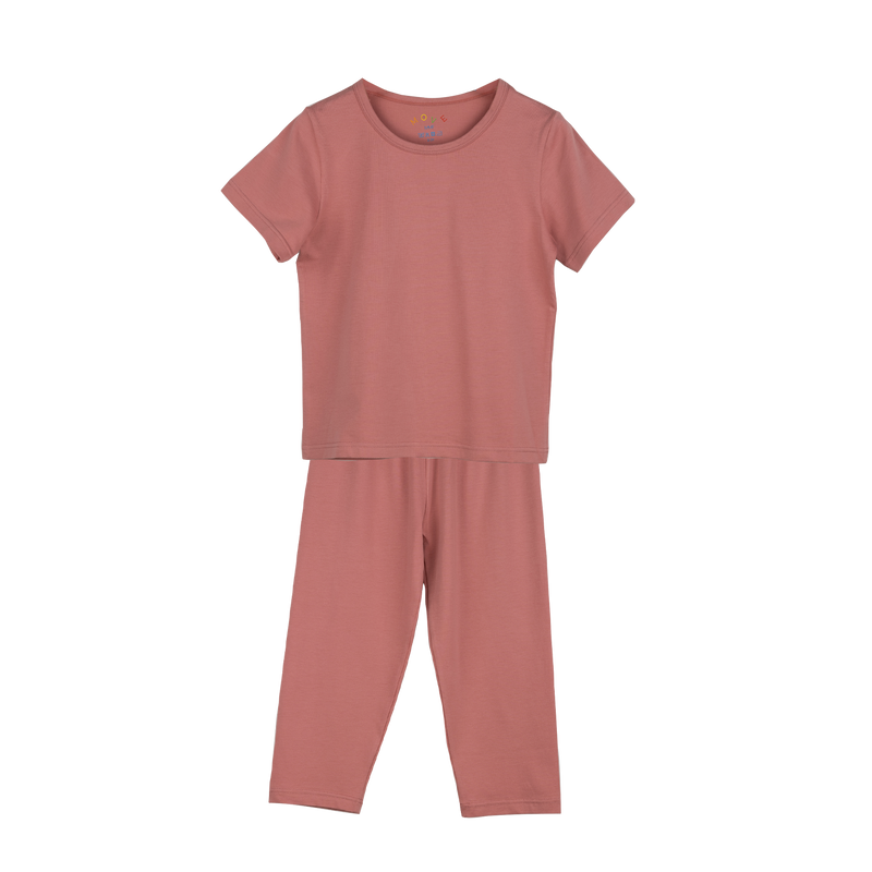 PLAIN PAJAMA SET Mauve