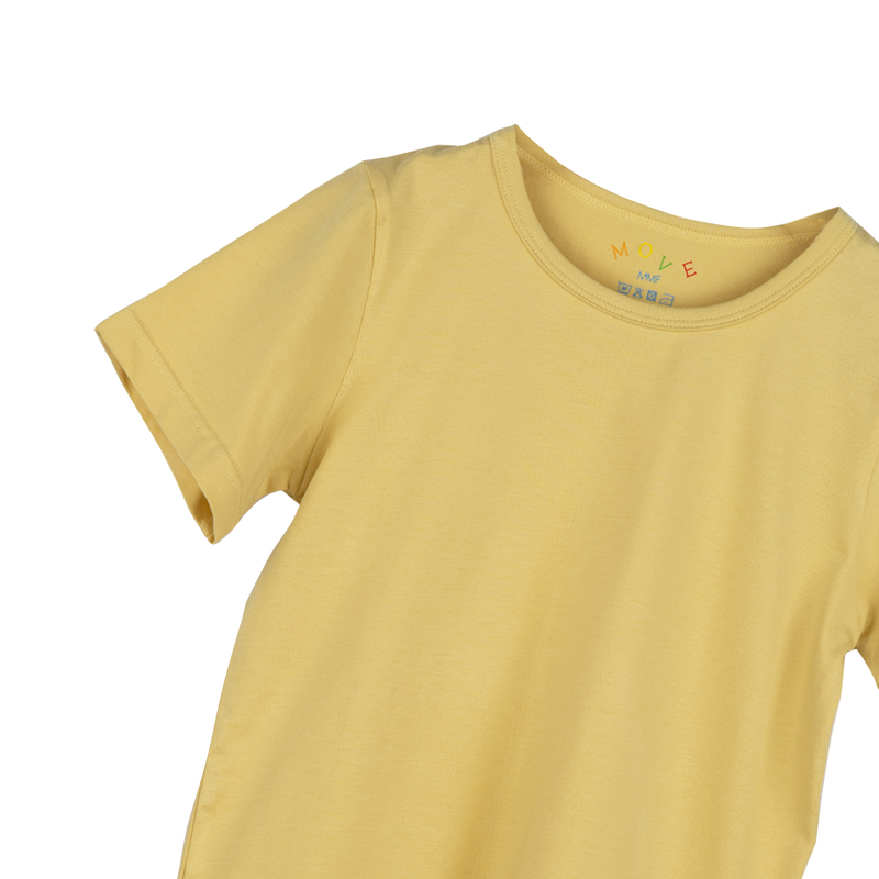 PLAIN PAJAMA SET Yellow