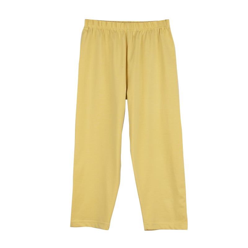 PLAIN PAJAMA SET Yellow