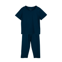 PLAIN PAJAMA SET Navy