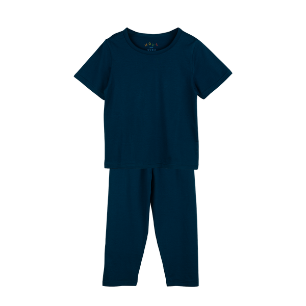 PLAIN PAJAMA SET Navy