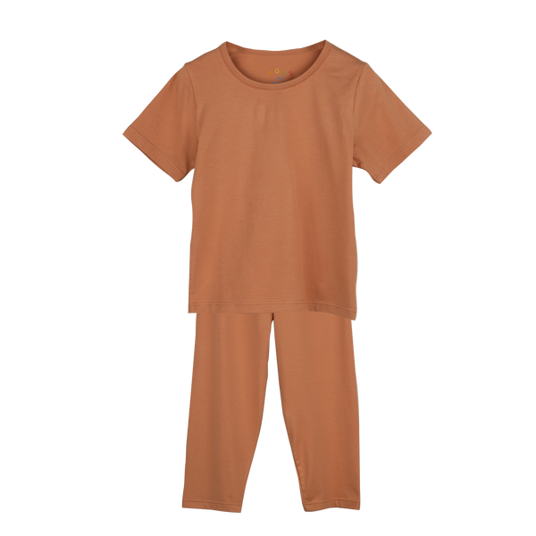 PLAIN PAJAMA SET Orange