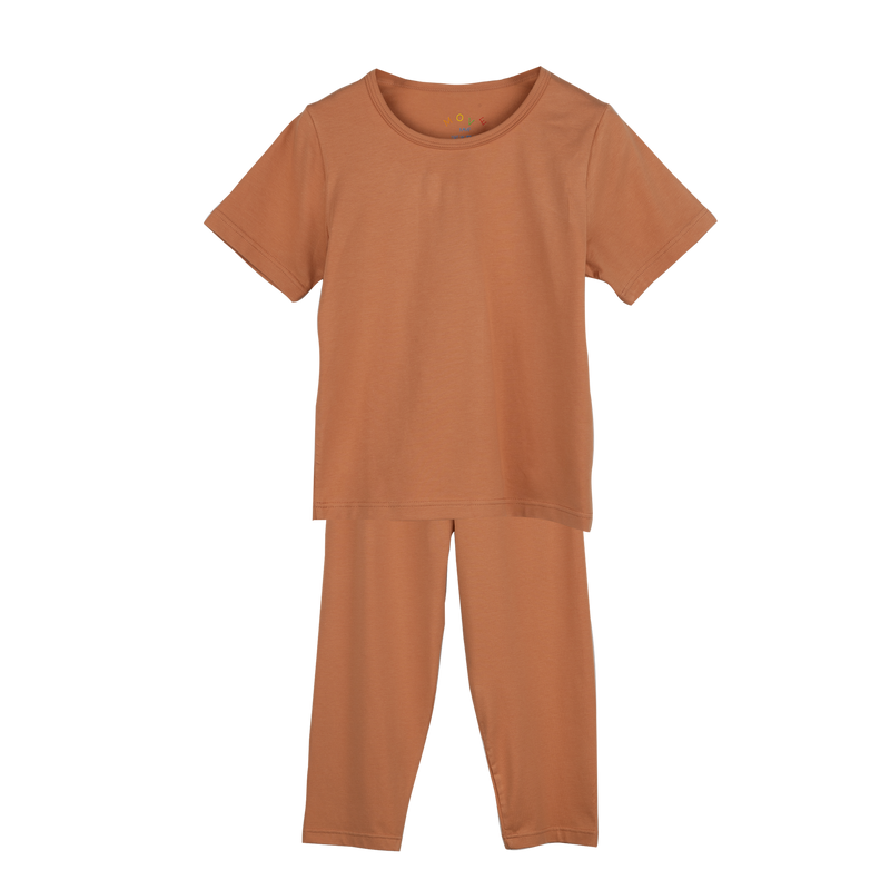 PLAIN PAJAMA SET Orange